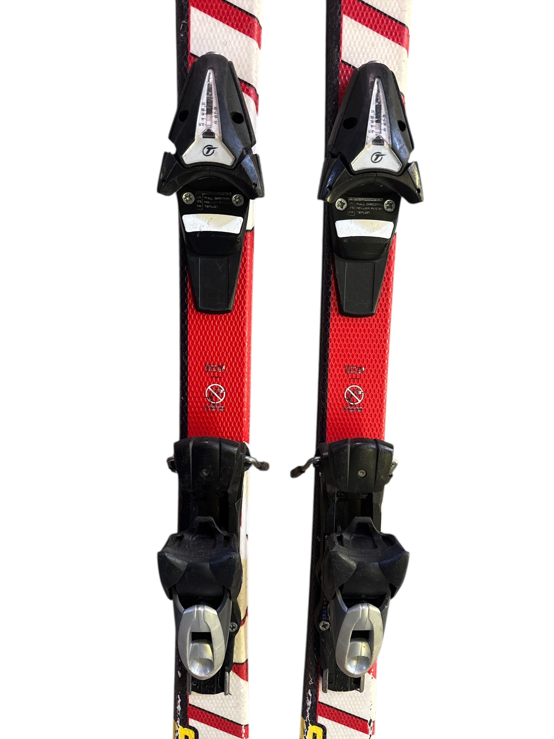 NARTY ATOMIC RACE 8 130CM + WIĄZANIA TYROLIA UŻYWANE