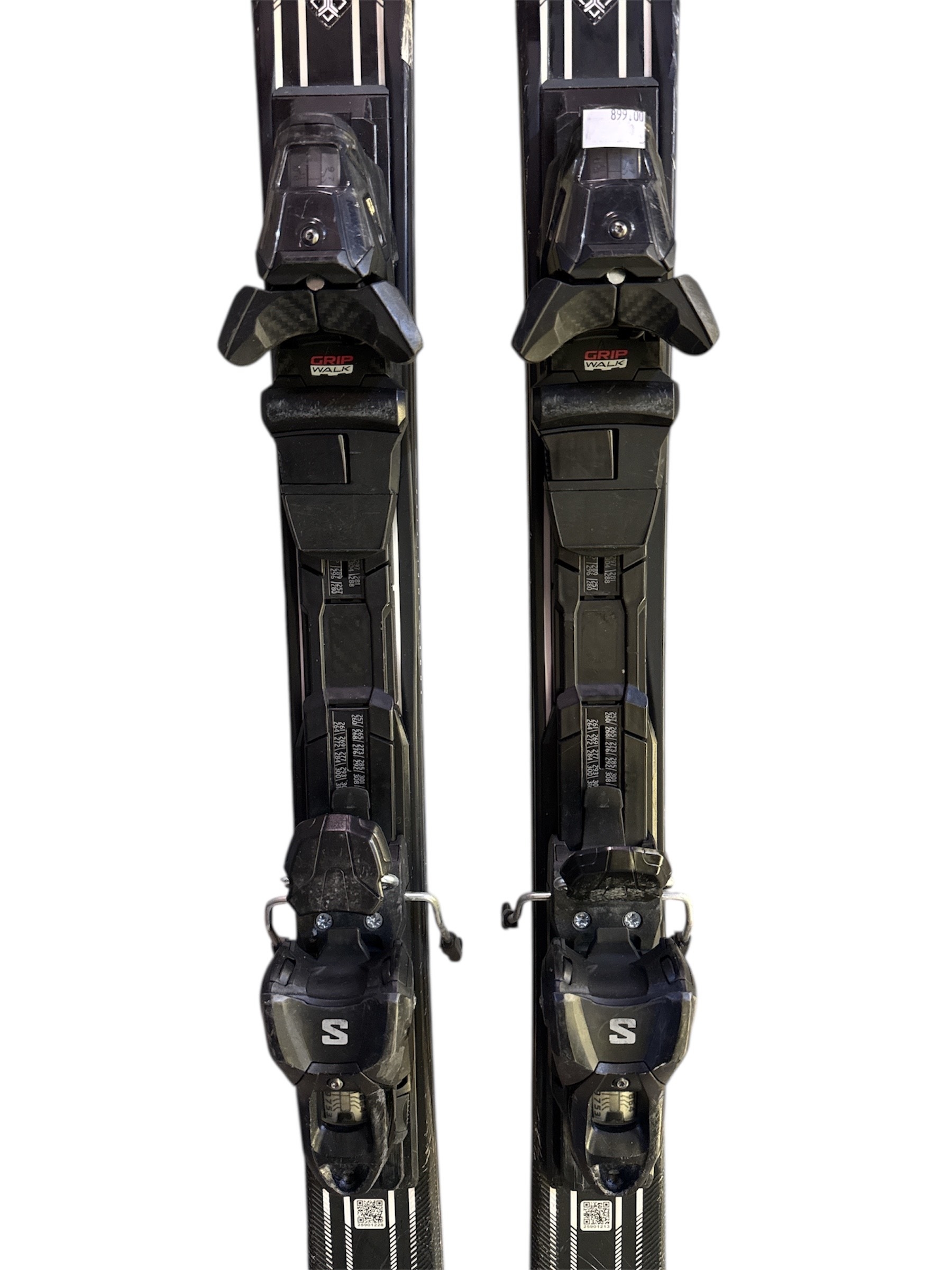 NARTY SALOMON S/MAX X7TI 165CM + WIĄZANIA SALOMON M10 UŻYWANE