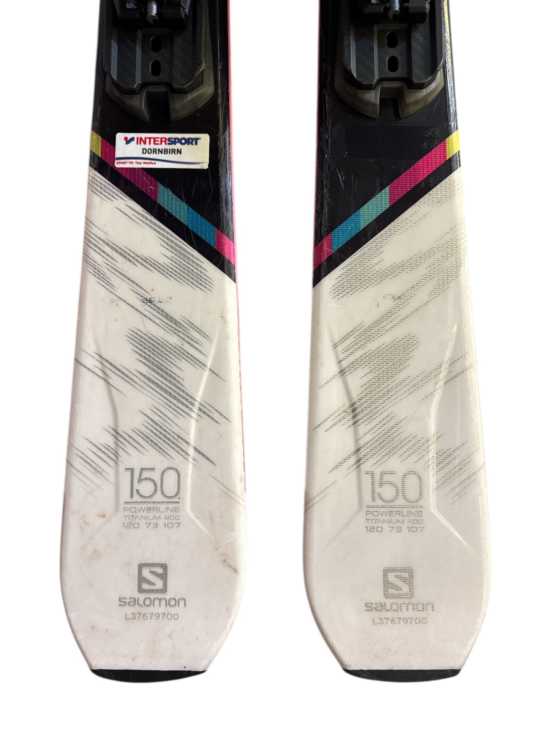 NARTY SALOMON WMAX 150CM + WIĄZANIA SALOMON XT10 UŻYWANE