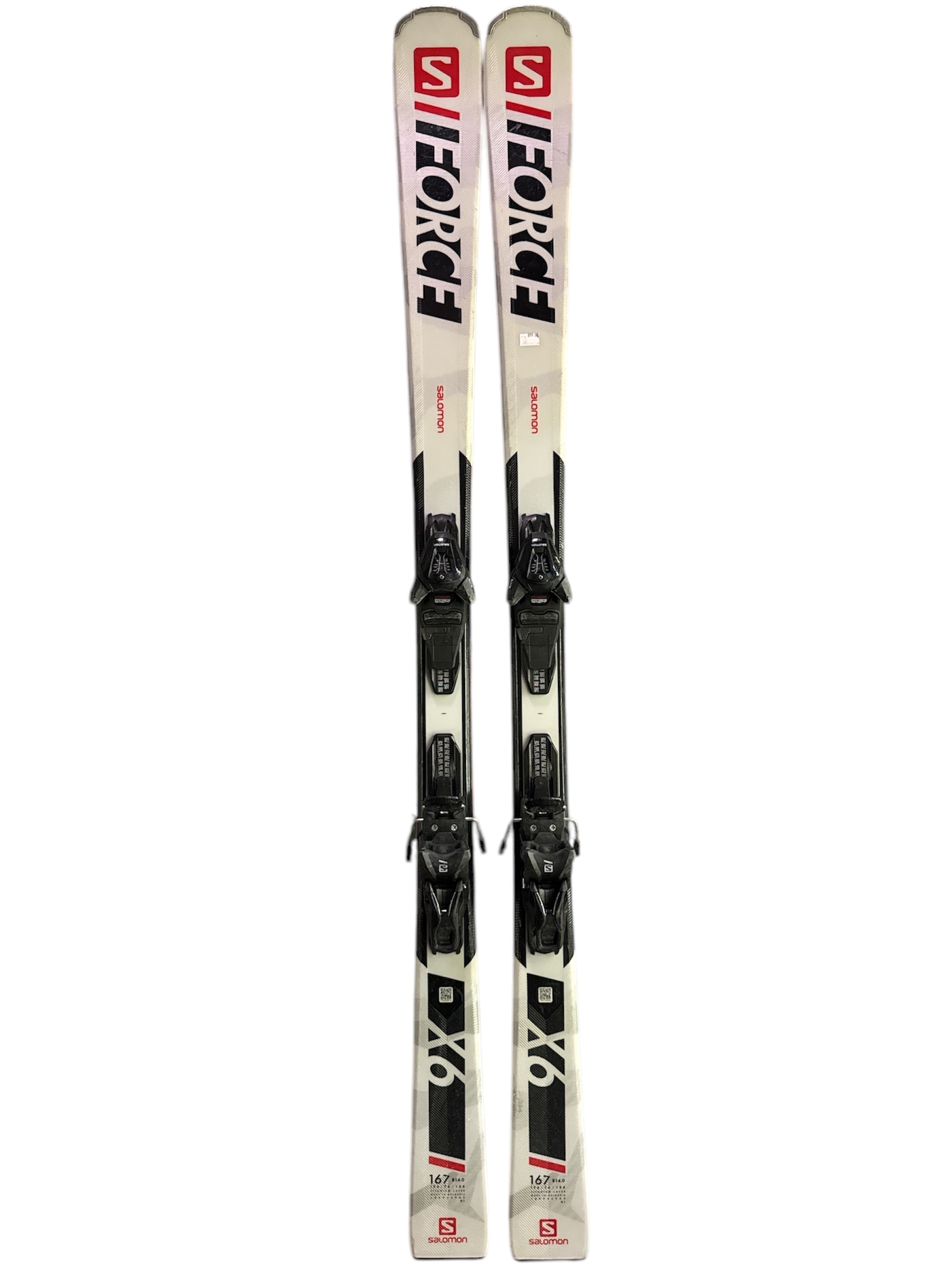 NARTY SALOMON S FORCE X6 167CM + WIĄZANIA SALOMON L10 UŻYWANE