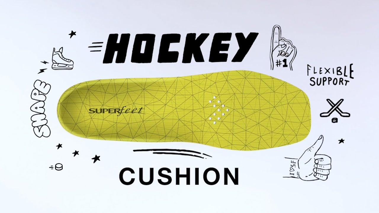 WKŁADKI SUPERFEET HOCKEY CUSHION HOCKEY COMFORT