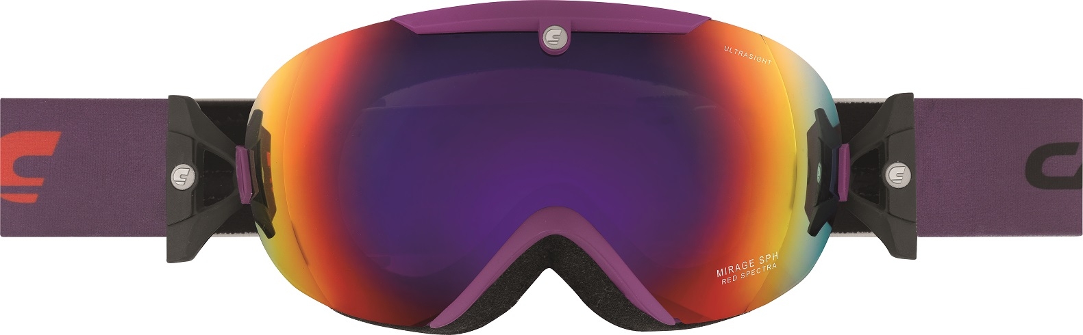 GOGLE CARRERA MIRAGE SPH VIOLET MATTE GRAFFITI RED SPECTRA