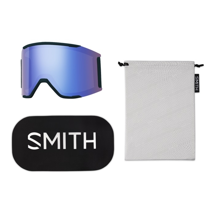 GOGLE SMITH SQUAD MAG PACIFIC CHROMAPOP EVERYDAY GREEN MIRROR + DODATKOWA SZYBA CHROMAPOP STORM BLUE SENSOR MIRROR 2024
