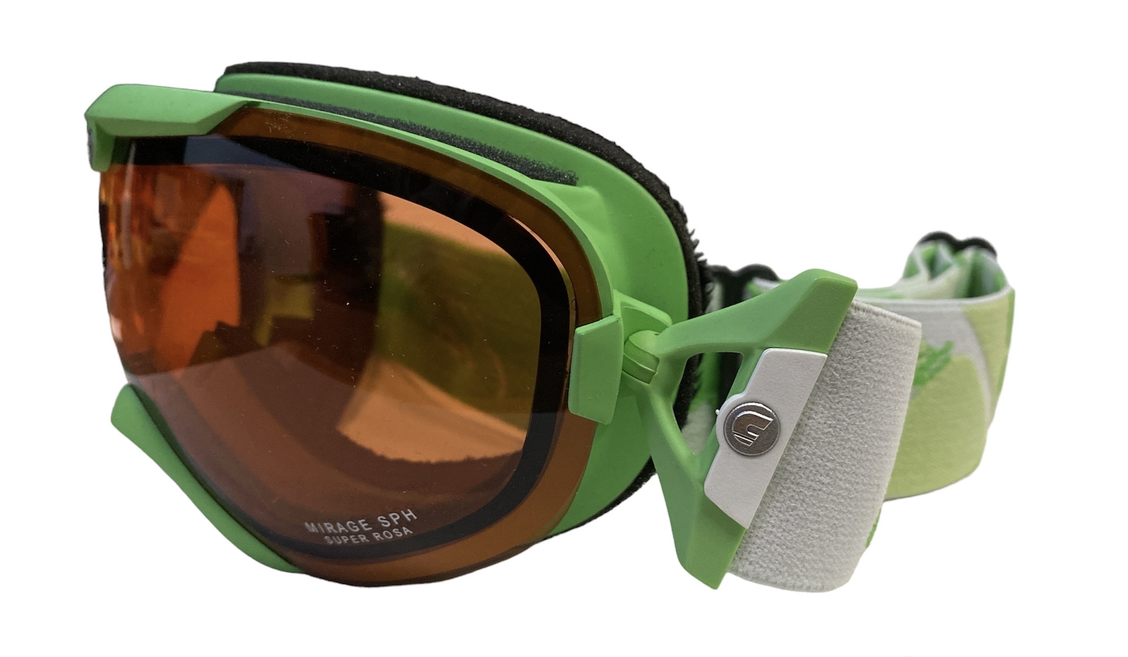 GOGLE CARRERA MIRAGE SPH GREEN MATTE FLORAL SUPER ROSA