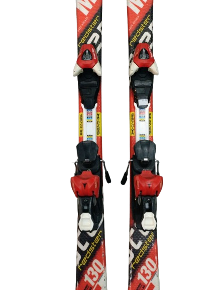 NARTY ATOMIC RACE 130CM + WIĄZANIA ATOMIC UŻYWANE-duplikat