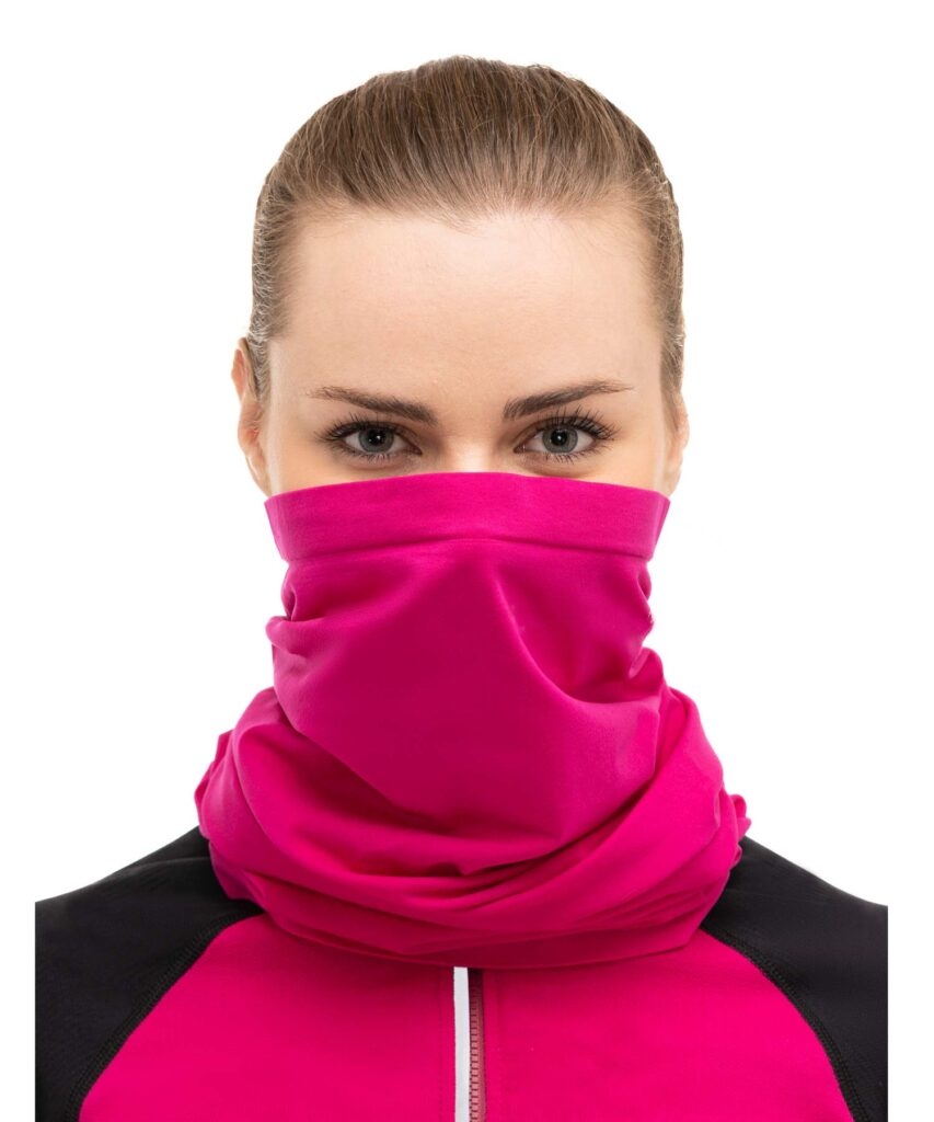 KOMIN TERMOAKTYWNY CHUSTA WIELOFUNKCYJNA BRUBECK ATHLETIC KM1035U FUKSJOWY