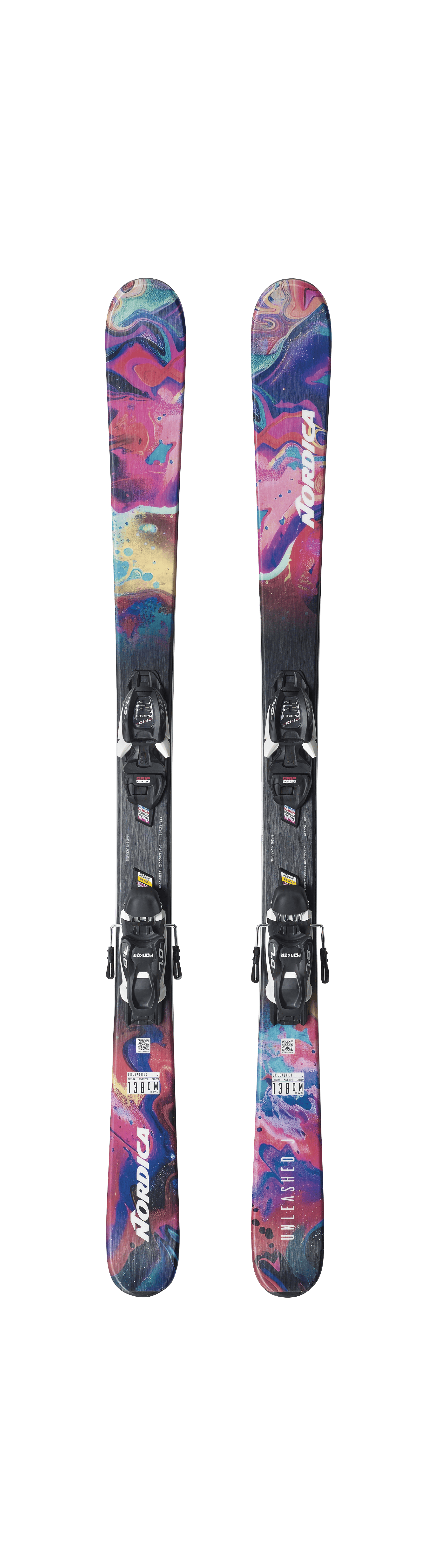 NARTY NORDICA UNLEASHED J. 128CM + WIĄZANIA J 7.0 FDT 2026