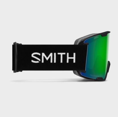 GOGLE SMITH STASH XL BLACK CHROMAPOP SUN GREEN MIRROR DODATKOWA SZYBA CHROMAPOP STORM BLUE SENSOR 2027