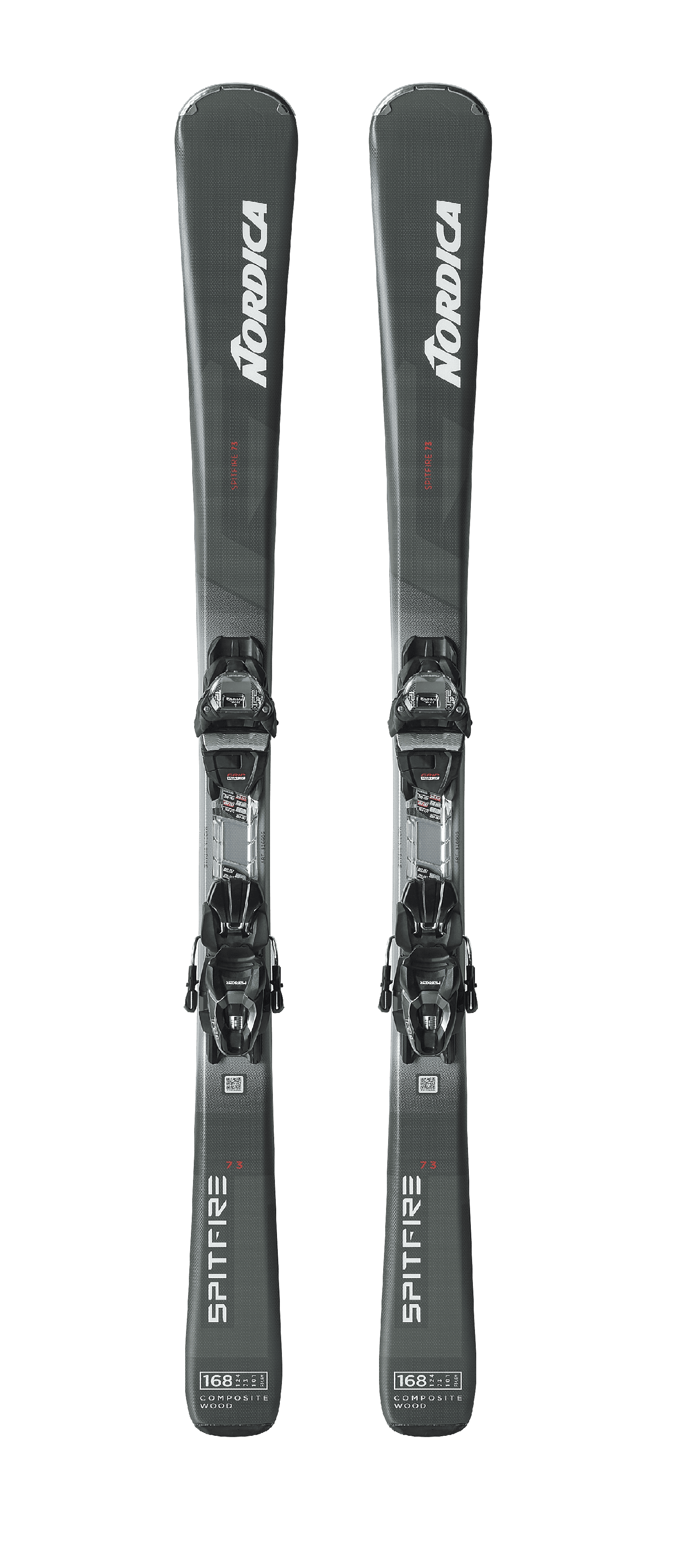 NARTY NORDICA SPITFIRE 73 156CM  + WIĄZANIA TP2 COMPACT 10 FDT 2026