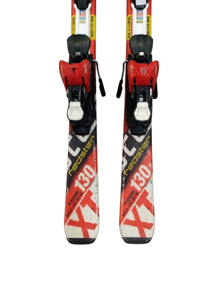 NARTY ATOMIC RACE 130CM + WIĄZANIA ATOMIC UŻYWANE-duplikat