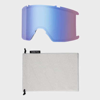 GOGLE SMITH STASH XL BLACK CHROMAPOP SUN BLACK GOLD MIRROR DODATKOWA SZYBA CHROMAPOP STORM BLUE SENSOR 2027