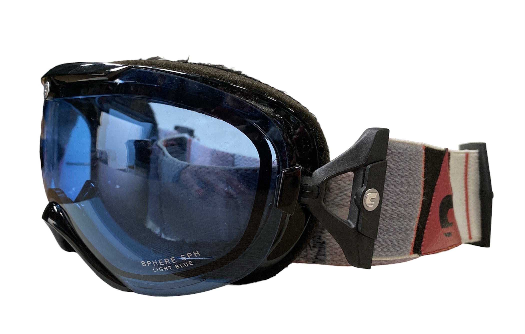 GOGLE CARRERA MIRAGE SPH BLACK RHOMBUS LIGHT BLUE