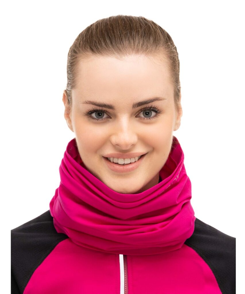 KOMIN TERMOAKTYWNY CHUSTA WIELOFUNKCYJNA BRUBECK ATHLETIC KM1035U FUKSJOWY