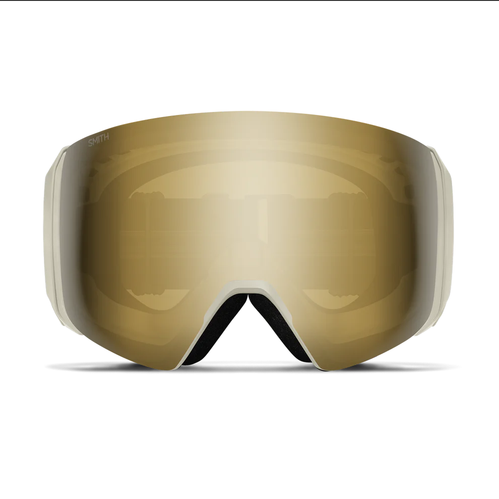 GOGLE SMITH 4D MAG XL CHALK CHROMAPOP SUN BLACK GOLD MIRROR + DODATKOWA SZYBA CHROMAPOP STORM BLUE SENSOR 2026