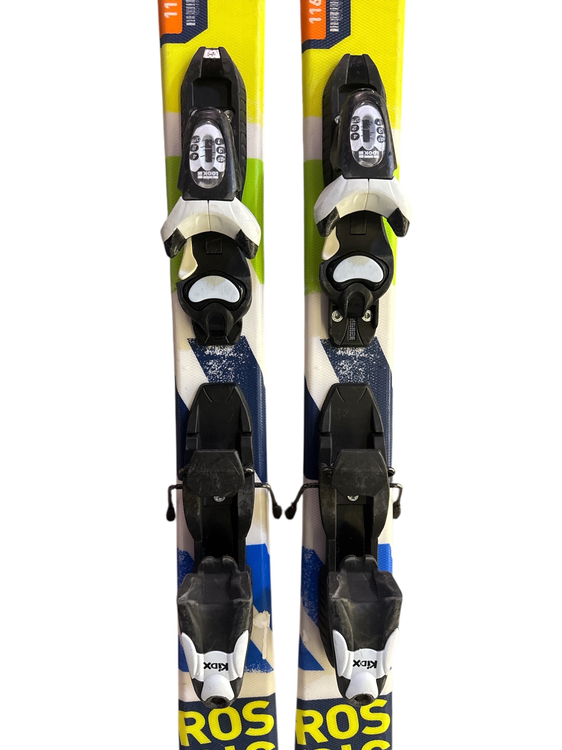 NARTY ROSSIGNOL TERRAIN 116CM + WIĄZANIA LOOK KIDX UŻYWANE