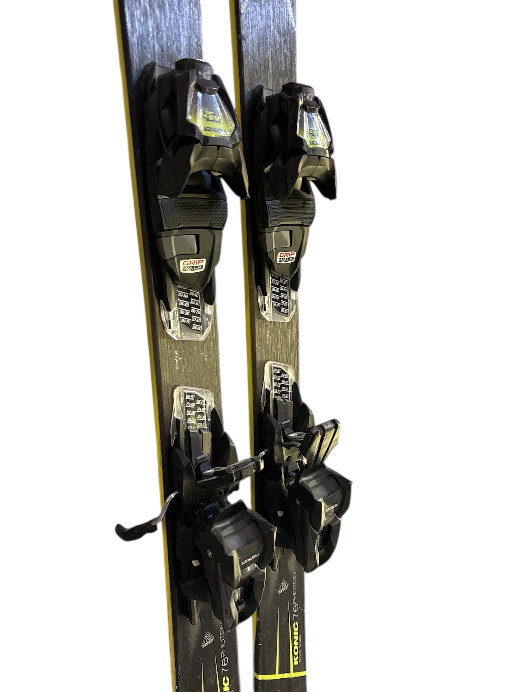 NARTY K2 KONIC 76 PHOTON 156CM + WIĄZANIA MARKER M2 10.0 UŻYWANE