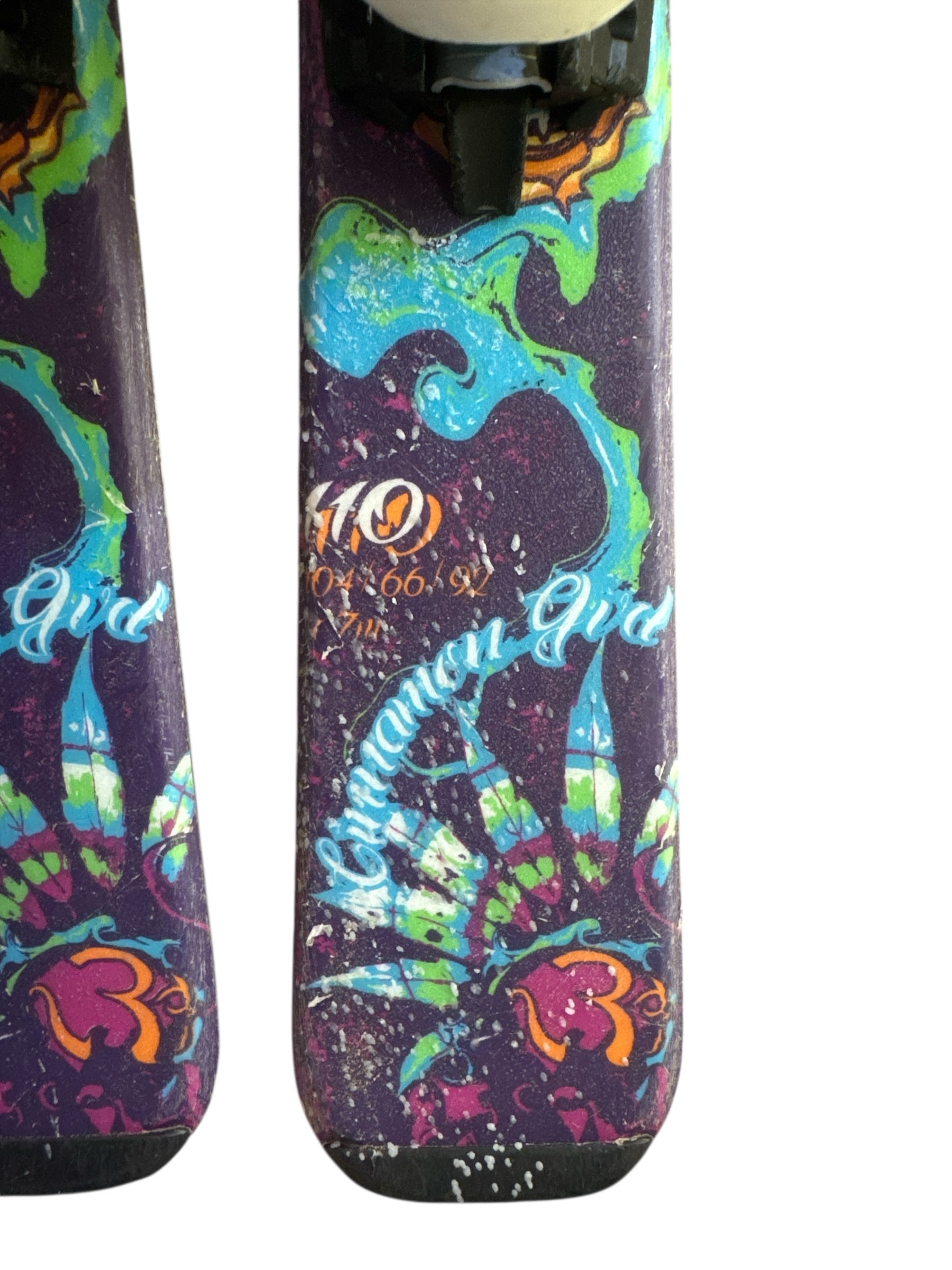 NARTY NORDICA CINNAMON GIRL 110CM + WIĄZANIA MARKER 7.0 UŻYWANE