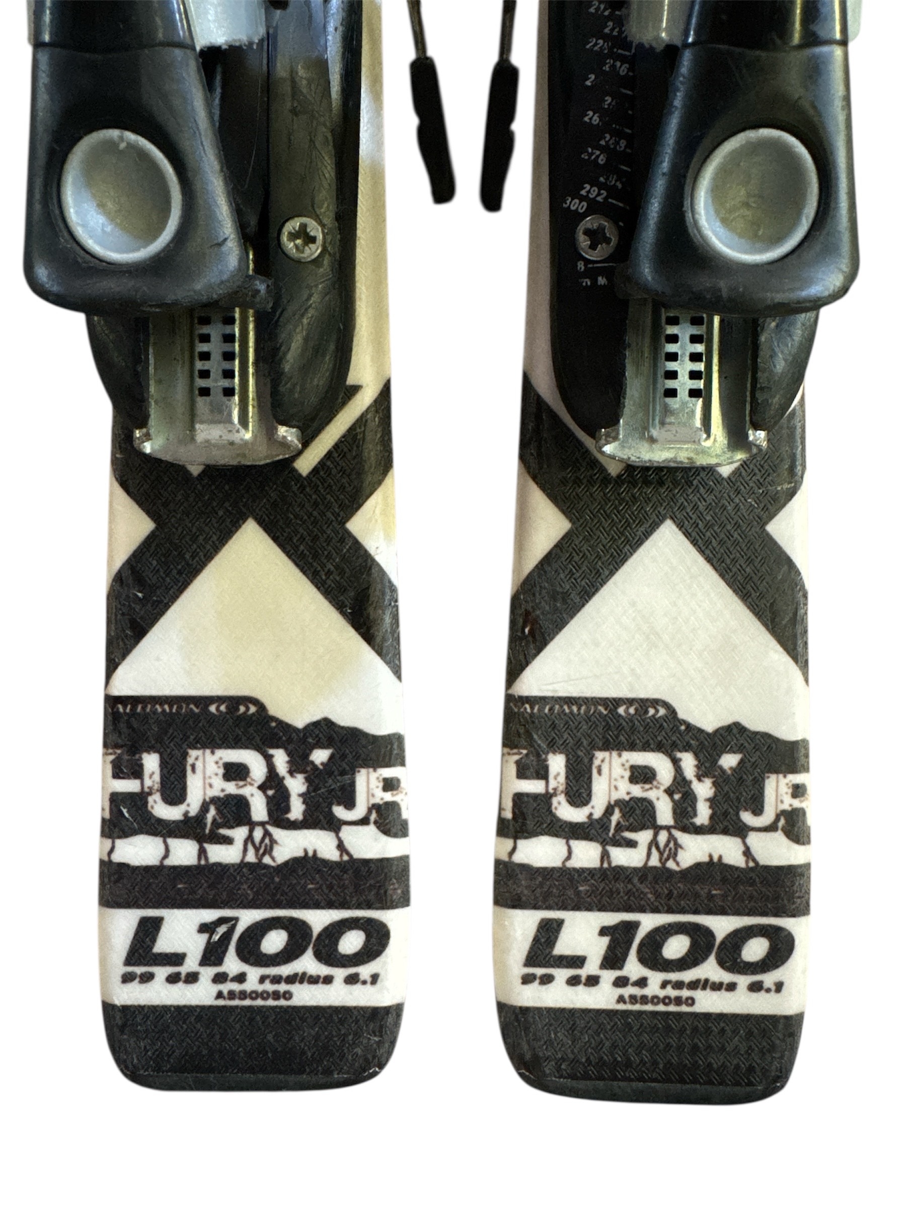 NARTY SALOMON X-WING FURY JR 100CM + WIĄZANIA SALOMON UŻYWANE