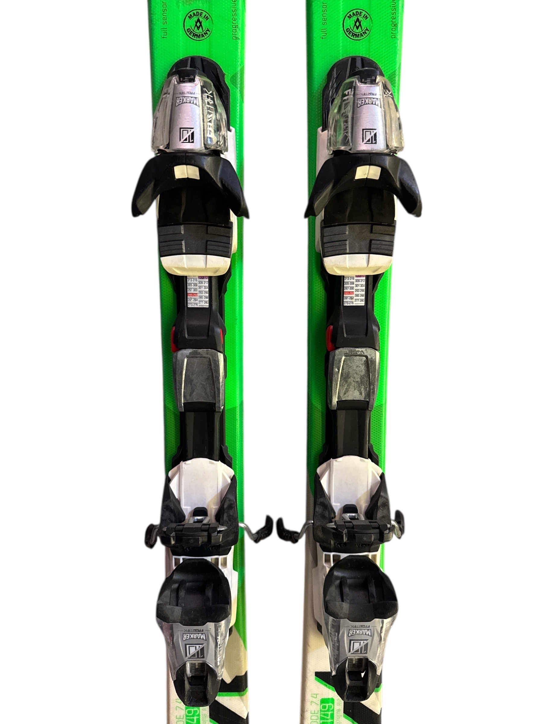 NARTY VÖLKL CODE 7.4 149CM + WIĄZANIA MARKER FASTRAK 10 UŻYWANE