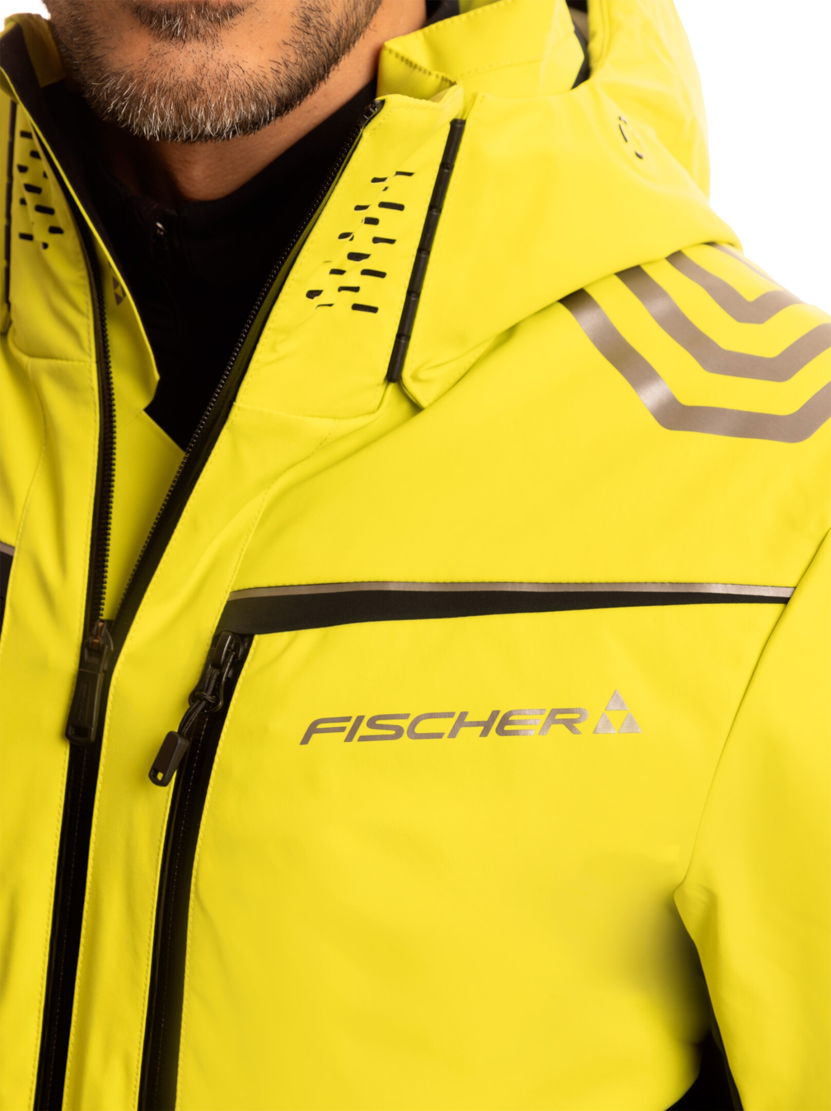 KURTKA FISCHER RC4 UNISEX SKIJACKET YELLOW 2025