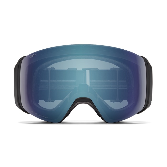 GOGLE SMITH 4D MAG BLACK CHROMAPOP EVERYDAY BLUE MIRROR + DODATKOWA SZYBA CHROMAPOP STORM BLUE SENSOR MIRROR 2025