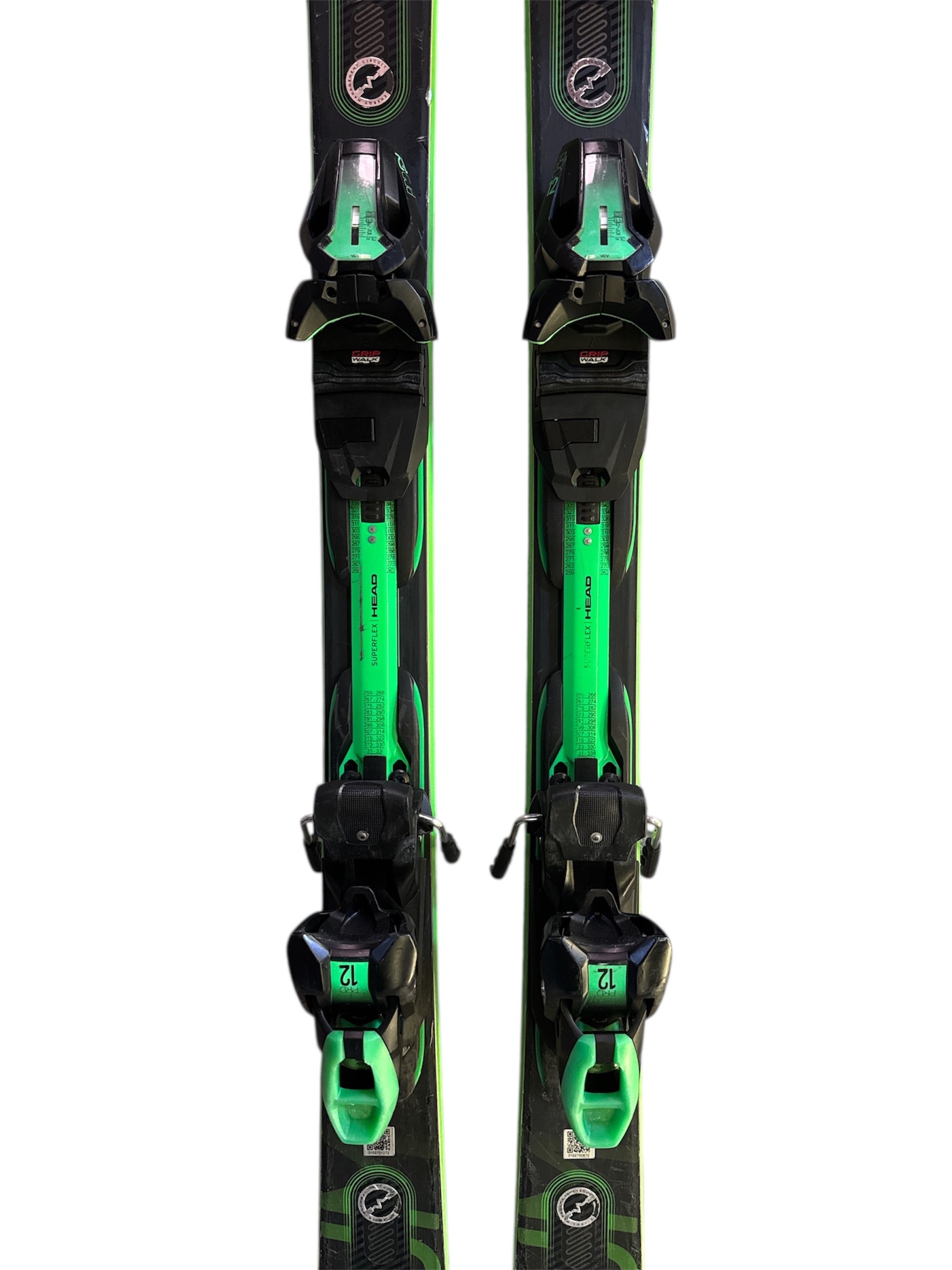 NARTY HEAD SUPER SHAPE E-MAGNUM 170CM + WIĄZANIA HEAD PRO12 GW UŻYWANE