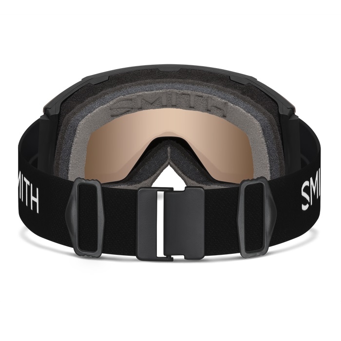 GOGLE SMITH SQUAD MAG BLACK CHROMAPOP PRO PHOTOCHROMIC GOLD MIRROR + DODATKOWA SOCZEWKA CHROMAPOP STORM BLUE SENSOR 2027
