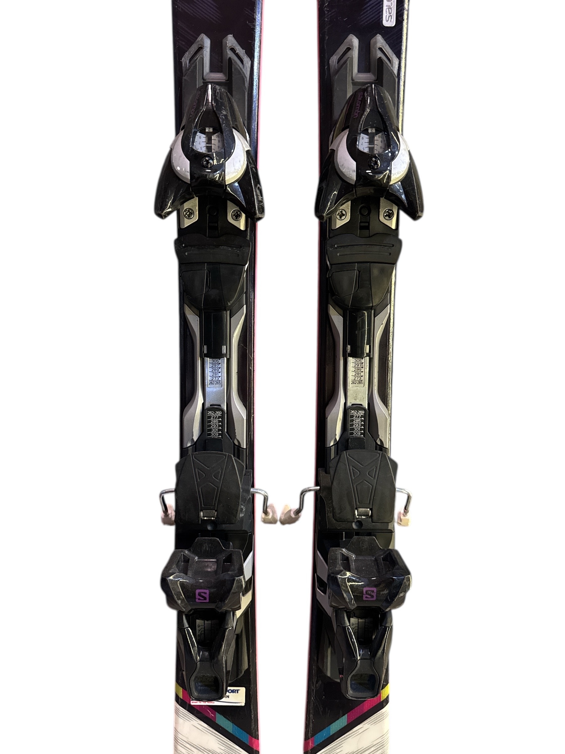 NARTY SALOMON WMAX 150CM + WIĄZANIA SALOMON XT10 UŻYWANE