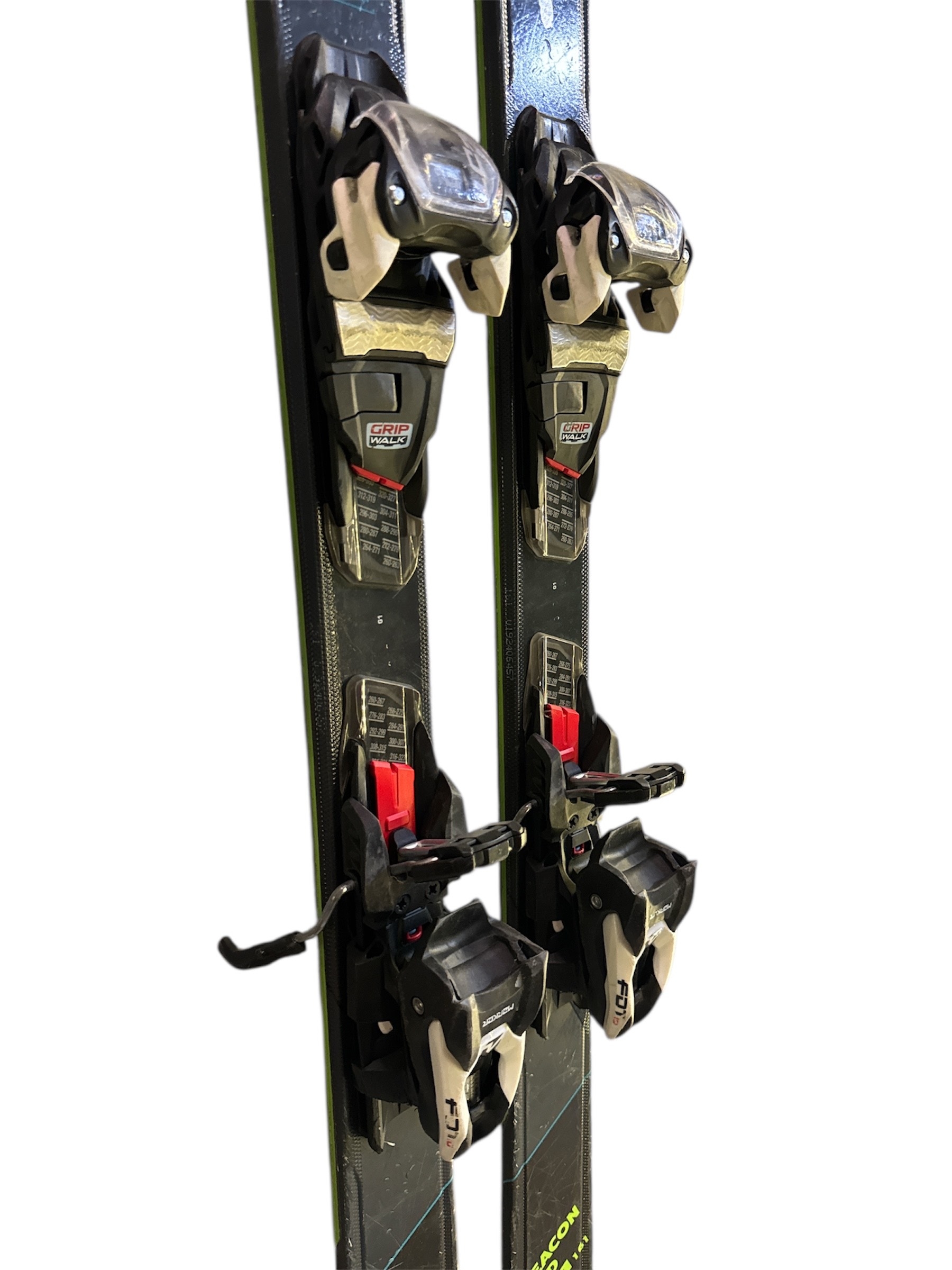 NARTY VÖLKL DEACON XTD BLACK 161CM + WIĄZANIA MARKER FDT 10 GW UŻYWANE