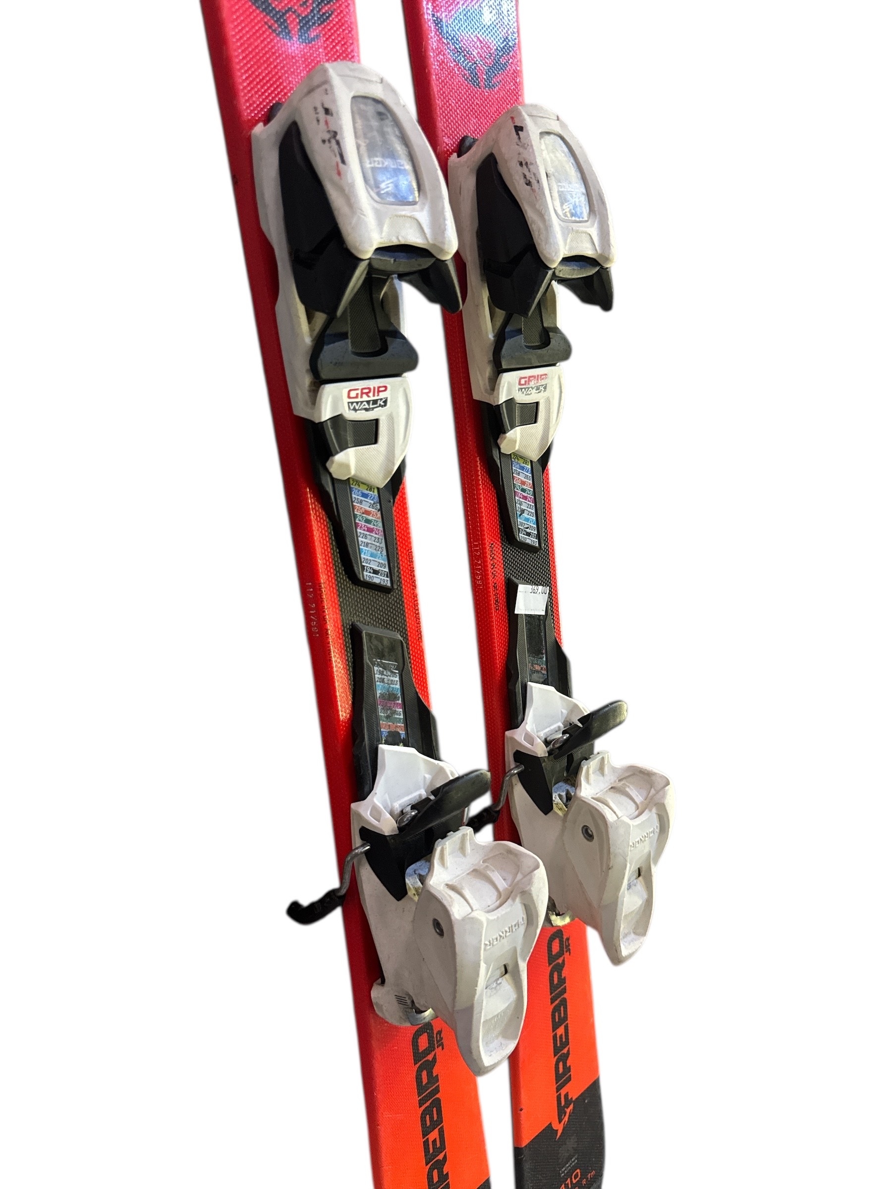 NARTY BLIZZARD FIREBIRD 110CM + WIĄZANIA MARKER 4.5 UŻYWANE