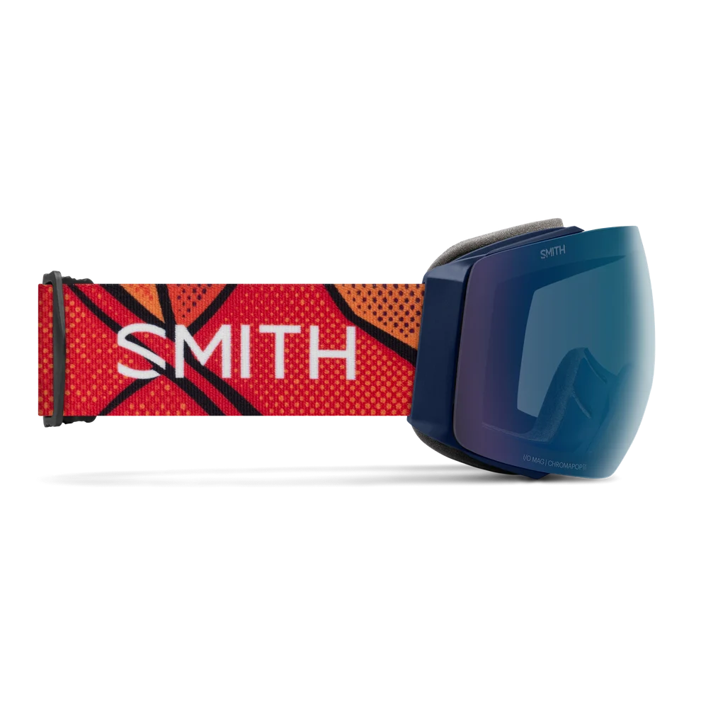 GOGLE SMITH I/O MAG MIDNIGHT GEO ALPINE CHROMAPOP EVERYDAY BLUE MIRROR + DODATKOWA SZYBA CHROMAPOP STORM BLUE 2027
