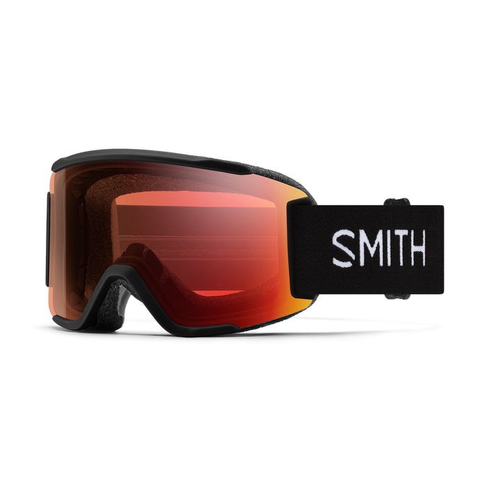 GOGLE SMITH SQUAD S BLACK CHROMAPOP PRO PHOTOCHROMIC RED MIRROR 2026
