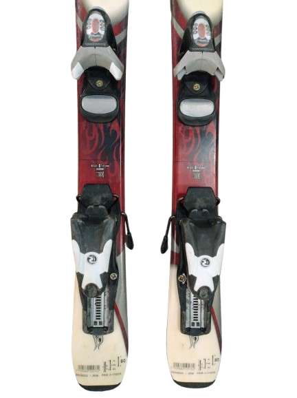 NARTY ROSSIGNOL JR 80CM + WIĄZANIA ROSSIGNIOL  COMP J UŻYWANE