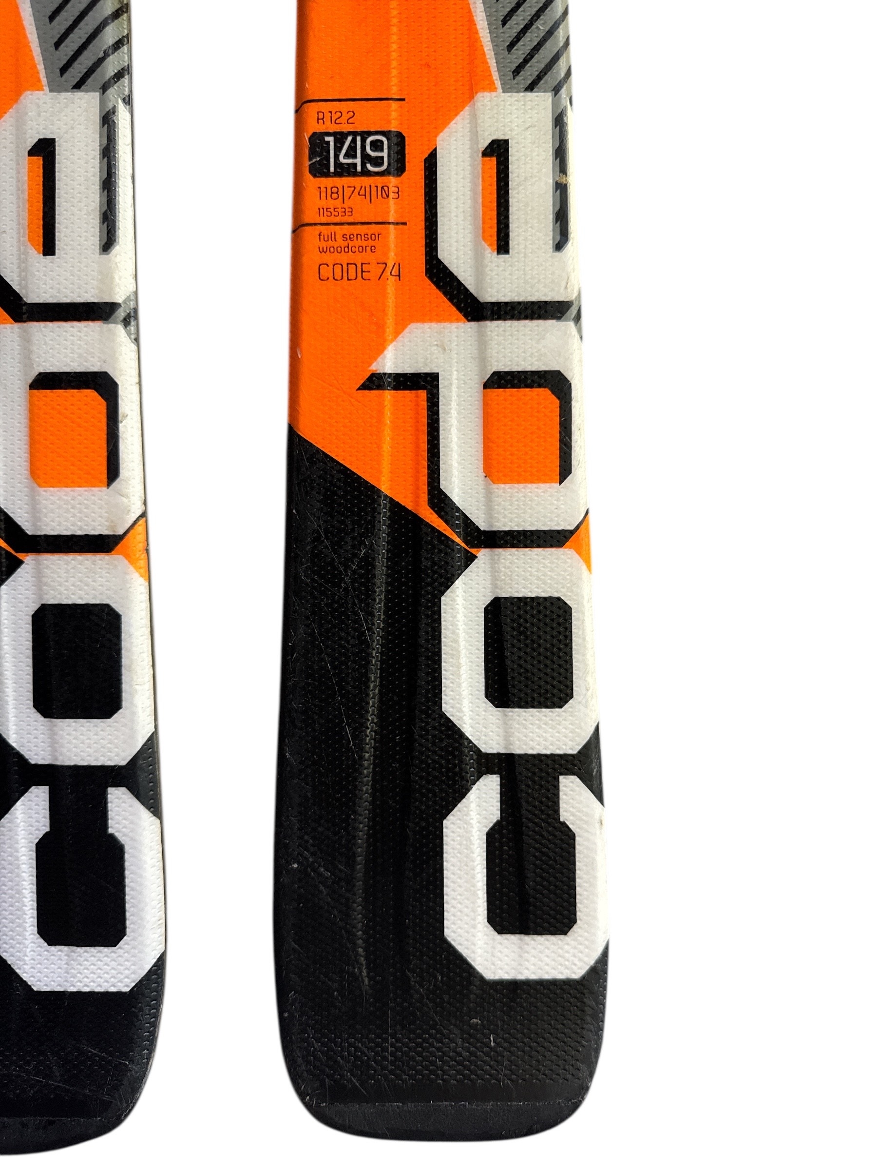 NARTY VÖLKL CODE 7.4 149CM + WIĄZANIA MARKER FDT 10 UŻYWANE