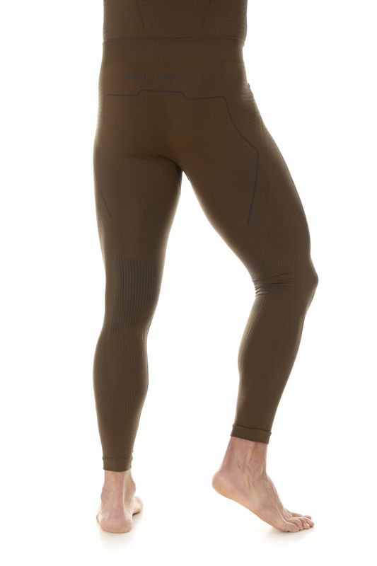 SPODNIE TERMOAKTYWNE MESKIE BRUBECK RANGER THERMO LE1276 KHAKI