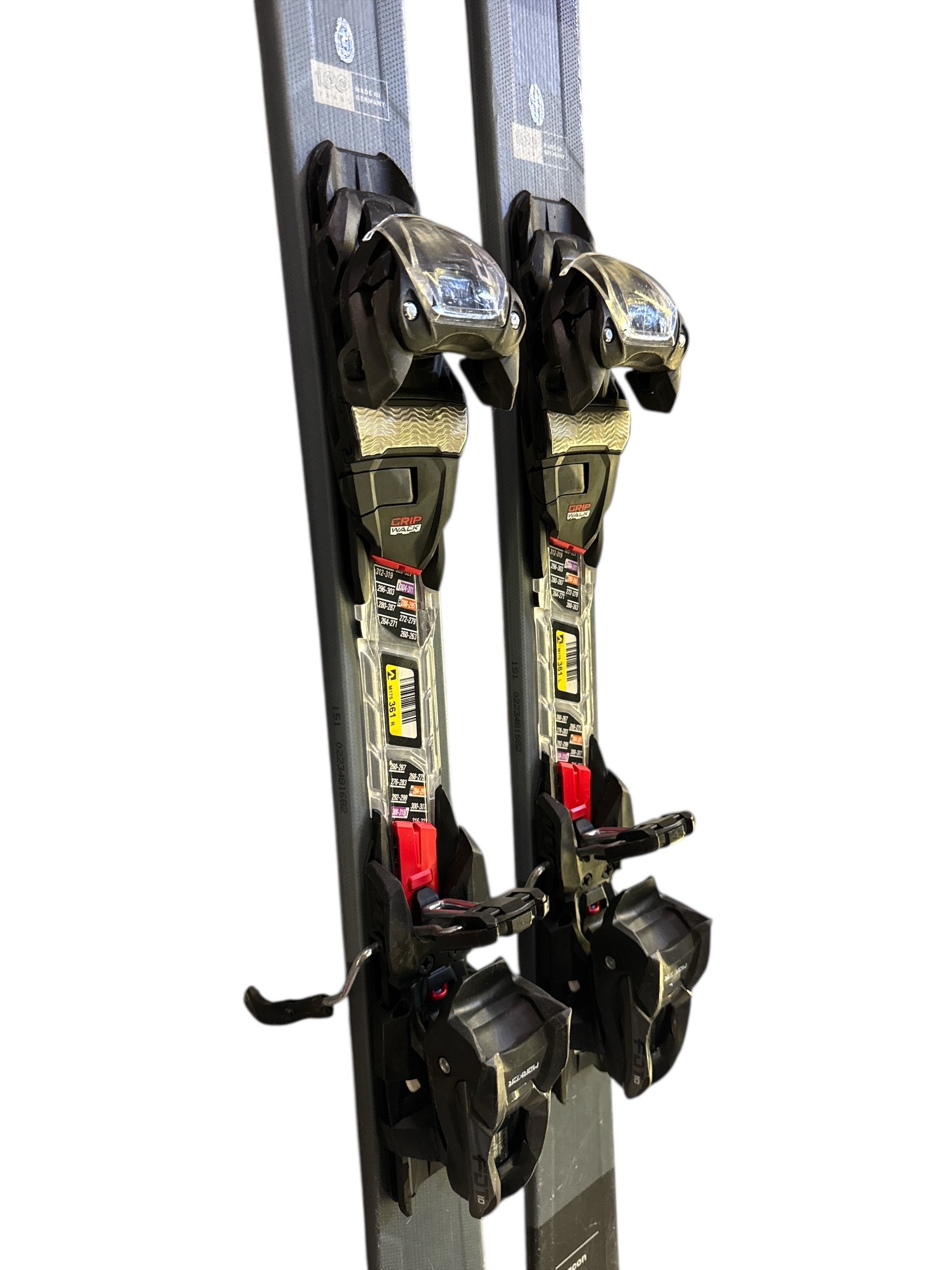 NARTY VÖLKL DEACON LTD ELITE 151CM + WIĄZANIA MARKER FDT 10 GW UŻYWANE