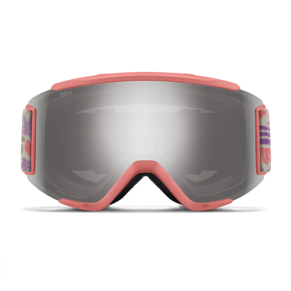 GOGLE SMITH SQUAD S FLARE FLORA CHROMAPOP SUN PLATINUM MIRROR + DODATKOWA SOCZEWKA YELLOW 2026