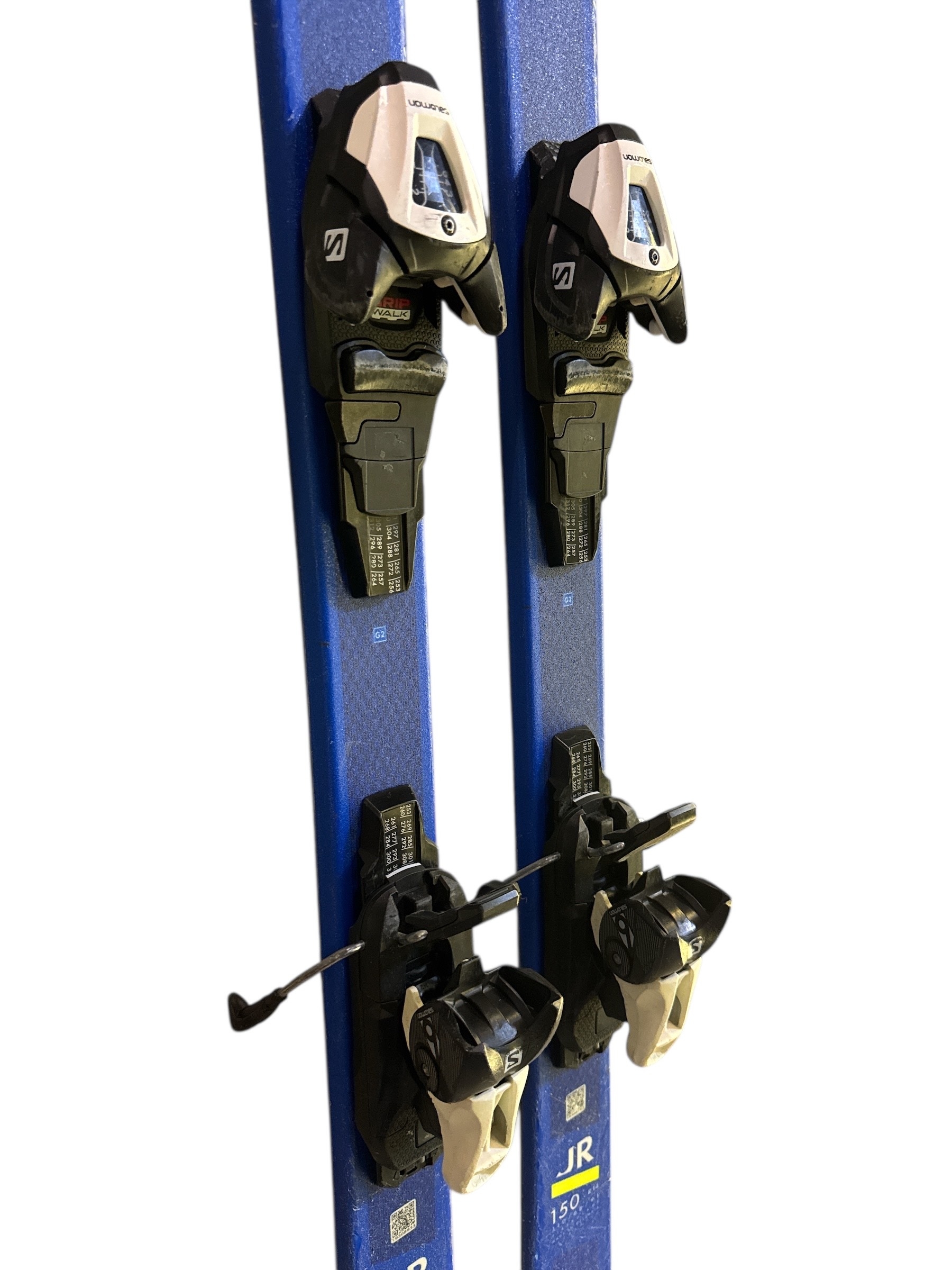 NARTY SALOMON S/RACE JR 150CM + WIĄZANIA SALOMON 6 GW UŻYWANE