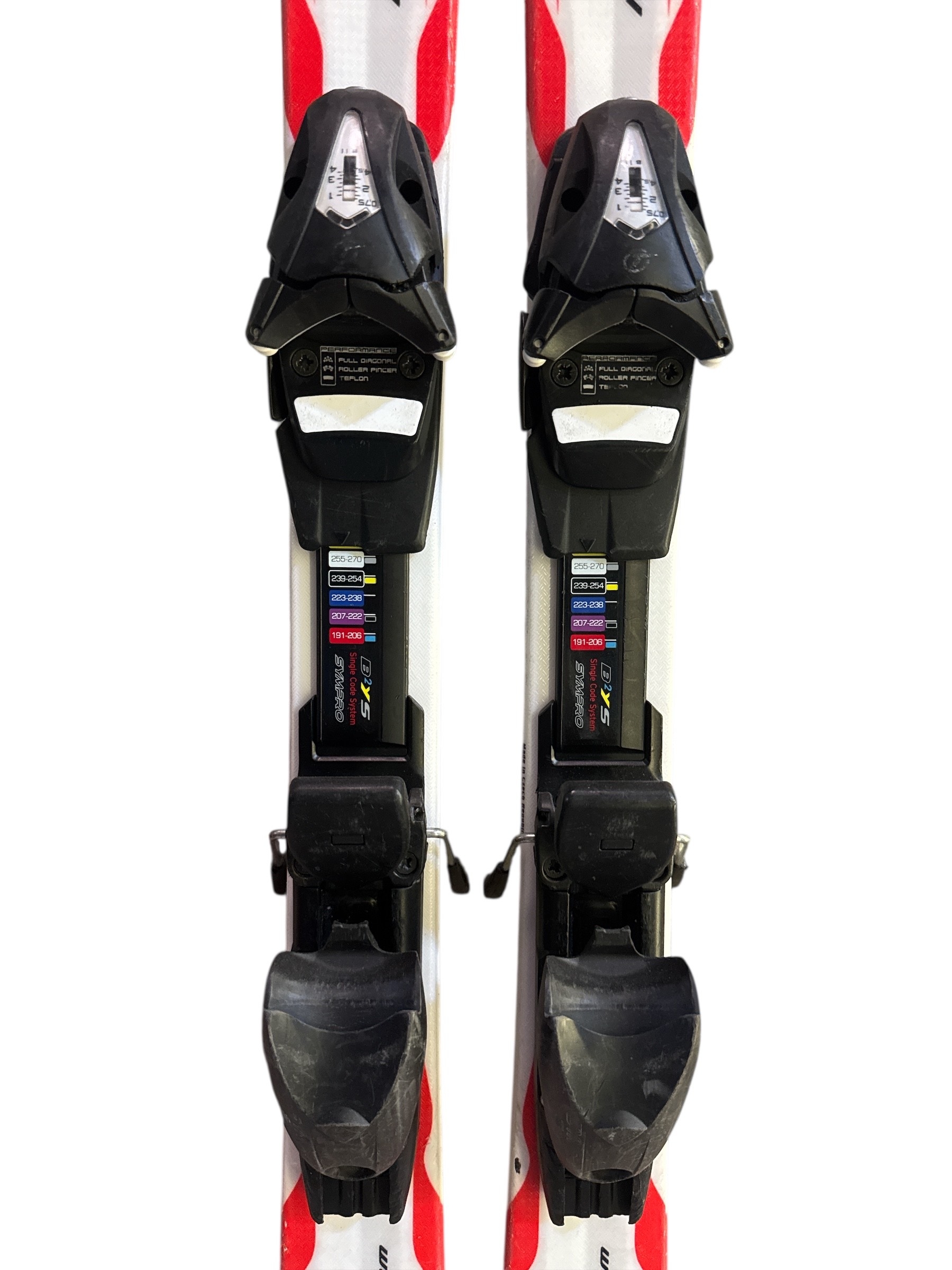 NARTY HEAD SUPERSHAPE TEAM 107CM + WIĄZANIA TYROLIA SYMPRO 4,5 UŻYWANE