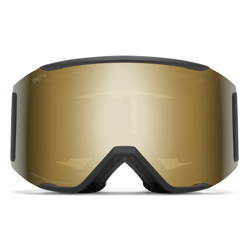 GOGLE SMITH SQUAD MAG BLACK CHROMAPOP SUN BLACK GOLD MIRROR + DODATKOWA SZYBA CHROMAPOP STORM BLUE SENSOR MIRROR 2026