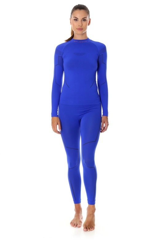 BIELIZNA TERMOAKTYWNA DAMSKA KOMPLET BRUBECK THERMO LS13100 LE11870 KOBALTOWY