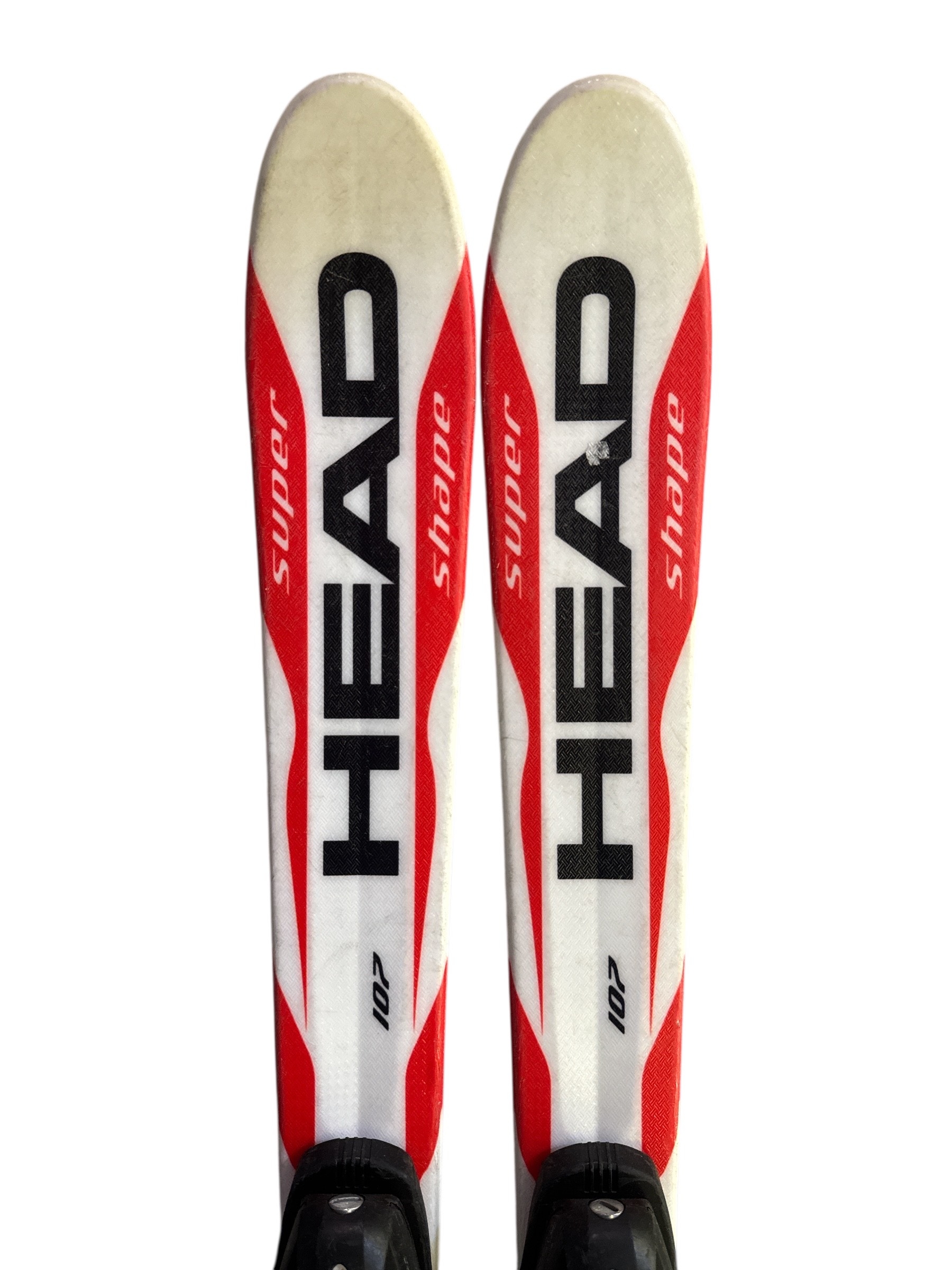 NARTY HEAD SUPERSHAPE TEAM 107CM + WIĄZANIA TYROLIA SYMPRO 4,5 UŻYWANE