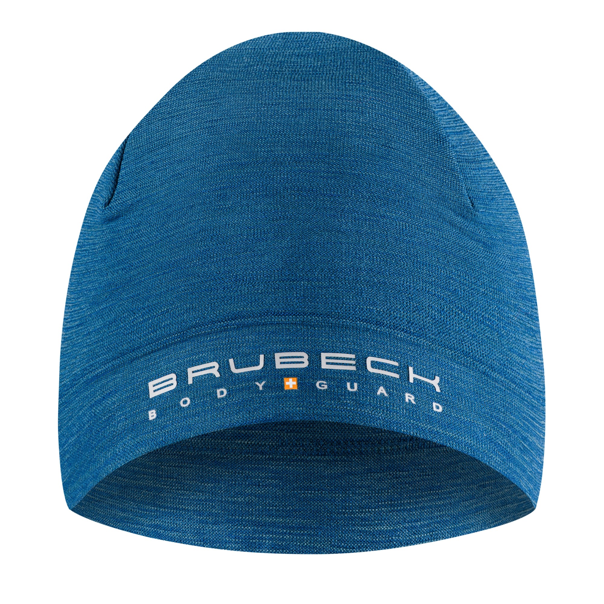 CZAPKA WEŁNIANA BRUBECK ACTIVE WOOL HM10180 JEANSOWY