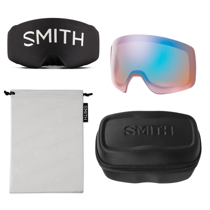 GOGLE SMITH 4D MAG XL COPY CAT CHROMAPOP EVERYDAY BLUE MIRROR + DODATKOWA SZYBA CHROMAPOP STORM BLUE SENSOR 2025