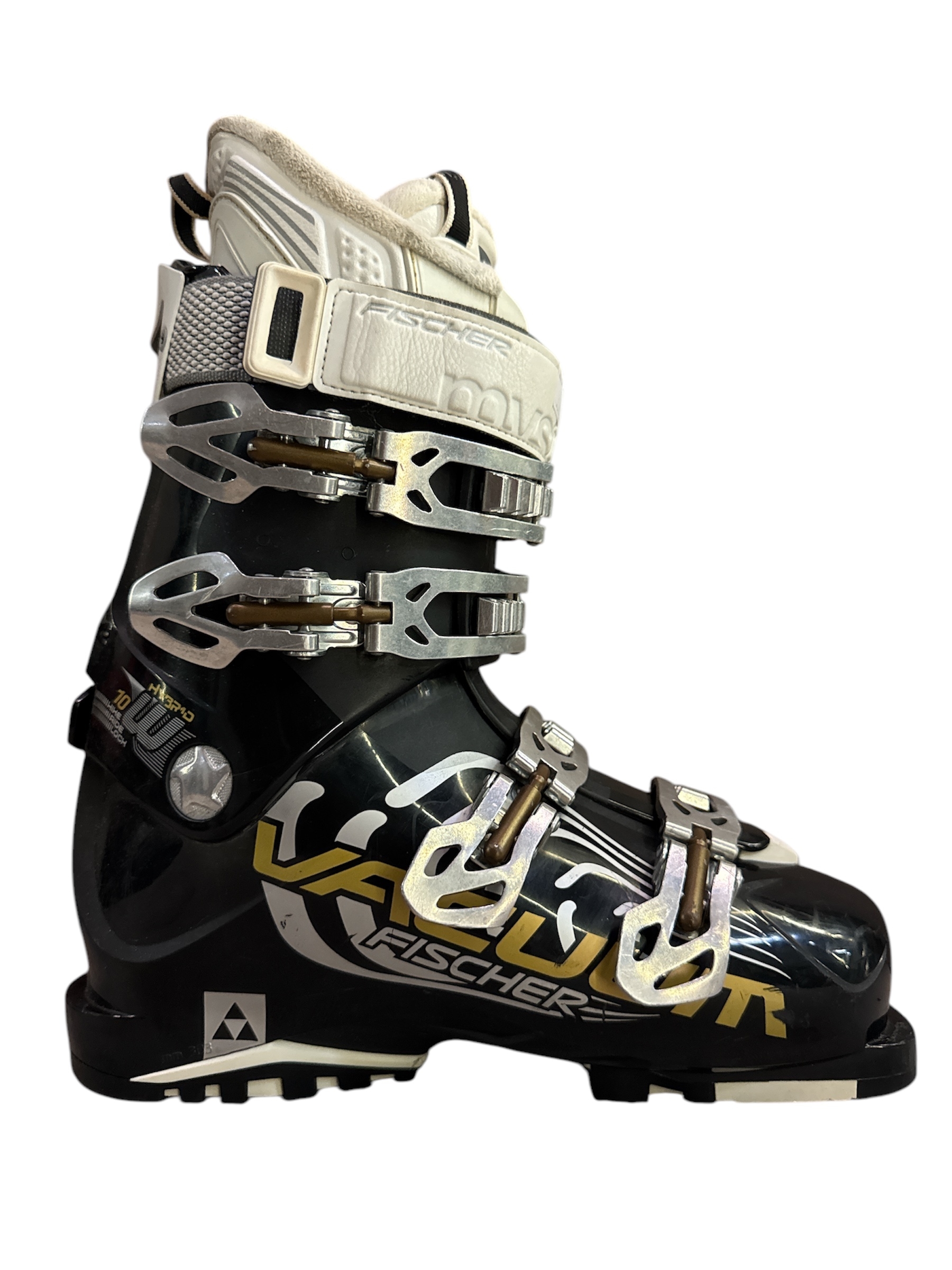 BUTY NARCIARSKIE FISCHER SOMA VACUUM HYBRID 10W 26/26,5 303MM UŻYWANE