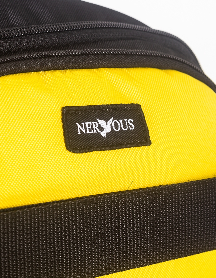 PLECAK NERVOUS SKATE CLASSIC PATCH YELLOW