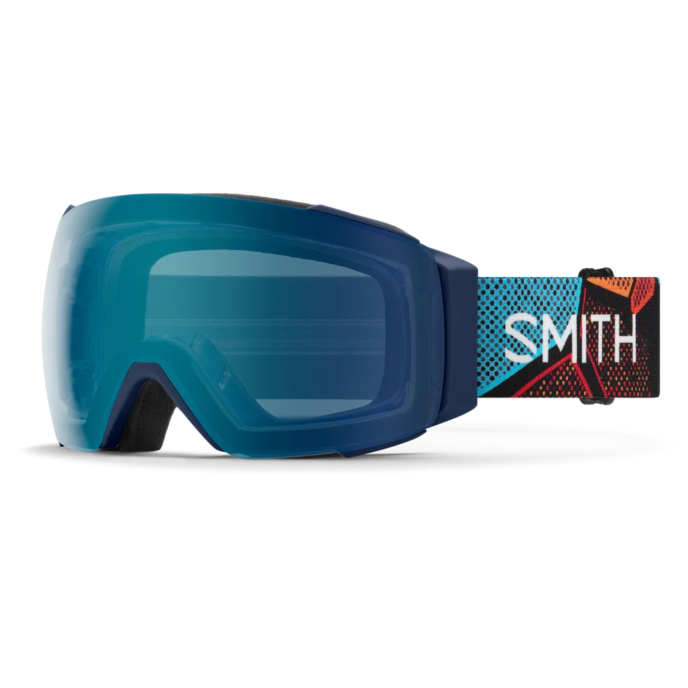 GOGLE SMITH I/O MAG MIDNIGHT GEO ALPINE CHROMAPOP EVERYDAY BLUE MIRROR + DODATKOWA SZYBA CHROMAPOP STORM BLUE 2027