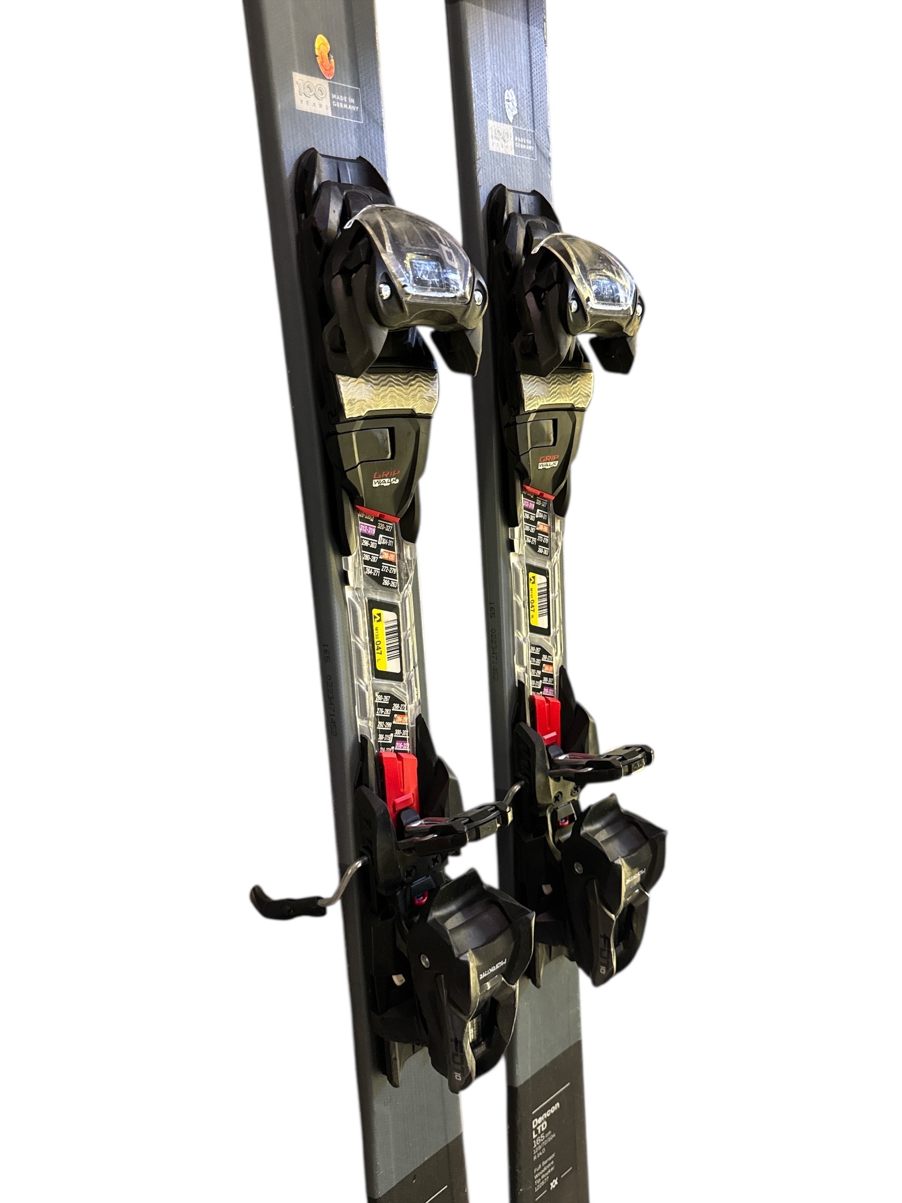 NARTY VÖLKL DEACON LTD ELITE 165CM + WIĄZANIA MARKER FDT 10 GW UŻYWANE