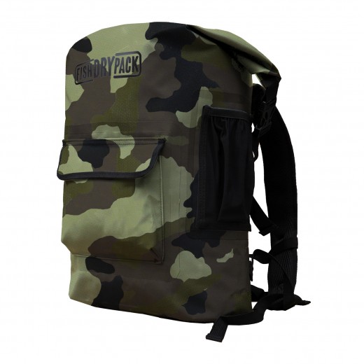 PLECAK FISH DRY PACK DRIFTER 18L CAMO WODOODPORNY