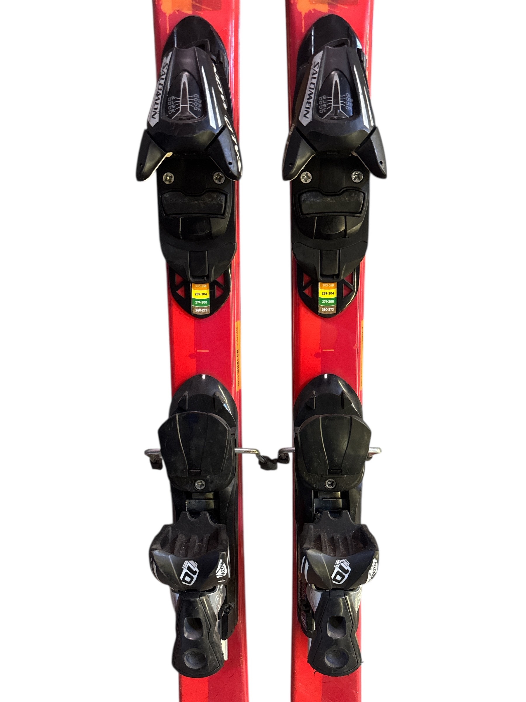 NARTY PL RACER 150CM + WIĄZANIA SALOMON L10 UŻYWANE